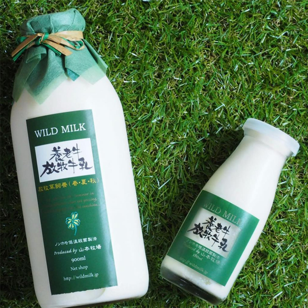 養老牛放牧牛乳　グラスフェッドミルク（大）900ml