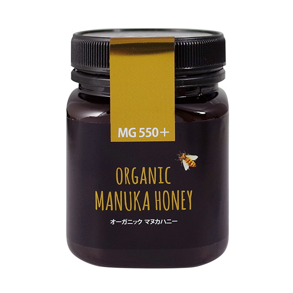 マックスハニー　オーガニック マヌカハニー MG550+   濃厚なおいしさの中に秘められたパワーで健康と美しさをキープ