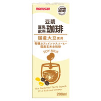 【マルサン】1ケース◎有機栽培 豆乳 「麦芽コーヒー」   200mL×12個