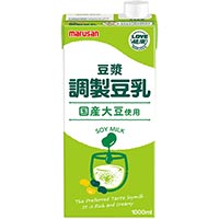 【マルサン】有機栽培 豆乳「豆漿 (とうじゃん)」  1L