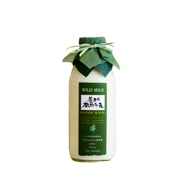 養老牛放牧牛乳　グラスフェッドミルク（大）900ml