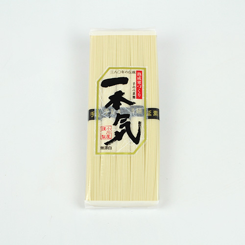 手延べそうめん　「一本気」極細　(これのみオーストラリア産小麦)