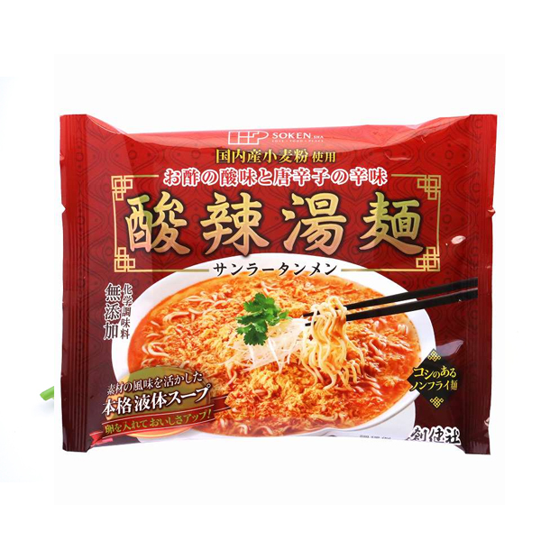 創健社 酸辣湯麺 （サンラータンメン） 111g×1（1食）