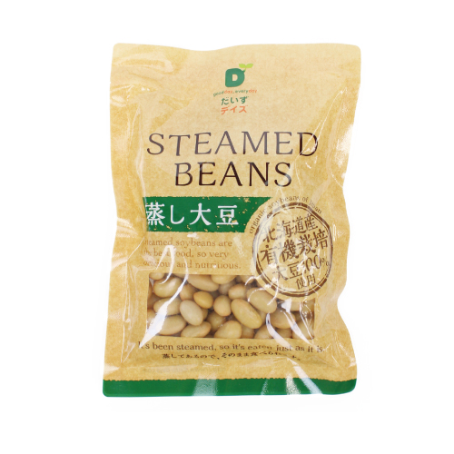 北海道産 有機大豆使用 すぐにいただける「蒸し大豆」