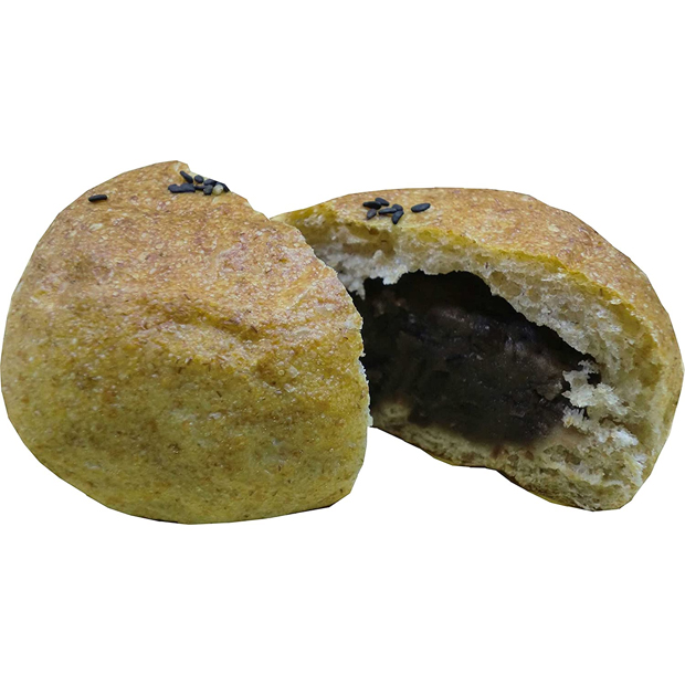 ▼有機原料の「グラハムあんぱん」