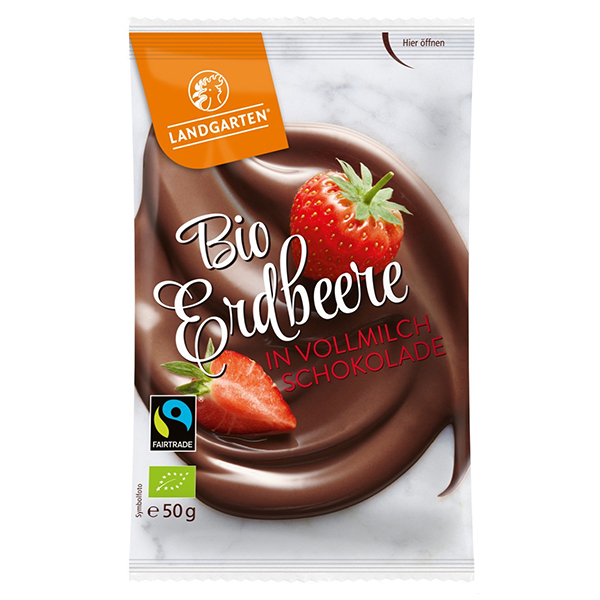 ランドガルテン オーガニックフリーズドライ ストロベリーミルクチョコ