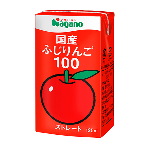 国産ふじ100 ミニブリックパック 3個パック