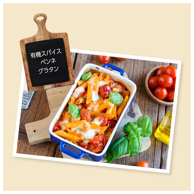 レーベンスバウム（LEBENSBAUM）有機スパイス ペンネグラタン