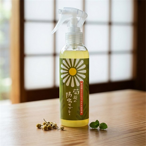 りんねしゃ 菊花の防虫スプレー 180ml