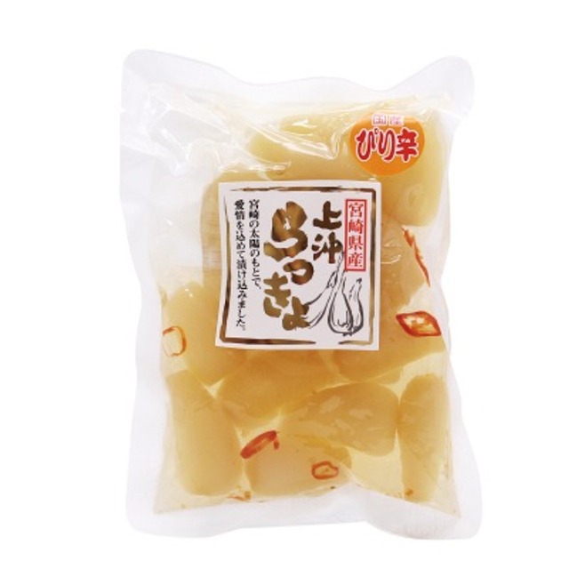 【上沖】宮崎県産ピリ辛らっきょう100g