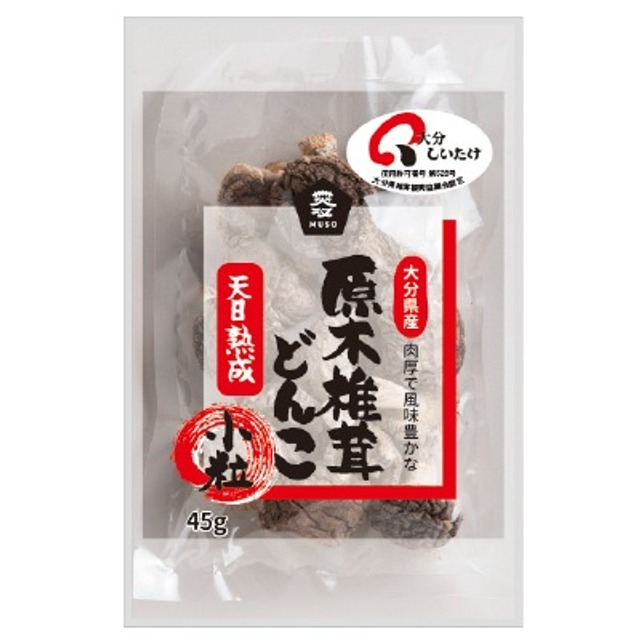 【ムソー】大分産椎茸小粒どんこ45g