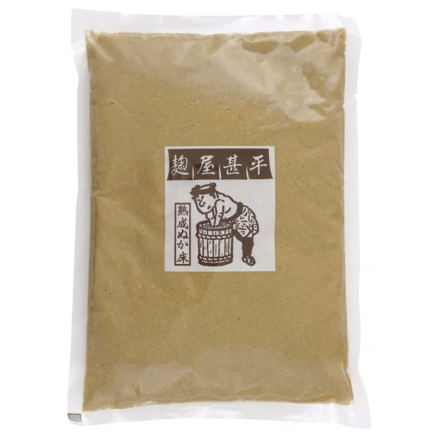 【オーサワジャパン】麹屋甚平 熟成ぬか床　1kg