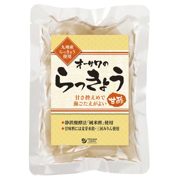 【オーサワジャパン】オーサワのらっきょう(甘酢)　80g