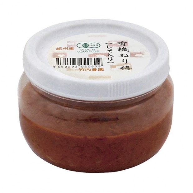 【オーサワジャパン】有機ねり梅(しそ入り)　300g