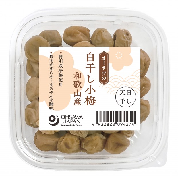 【オーサワジャパン】オーサワの白干し小梅　80g