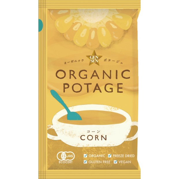 【オーサワジャパン】ORGANIC POTAGE(オーガニックポタージュ)コーン　18g