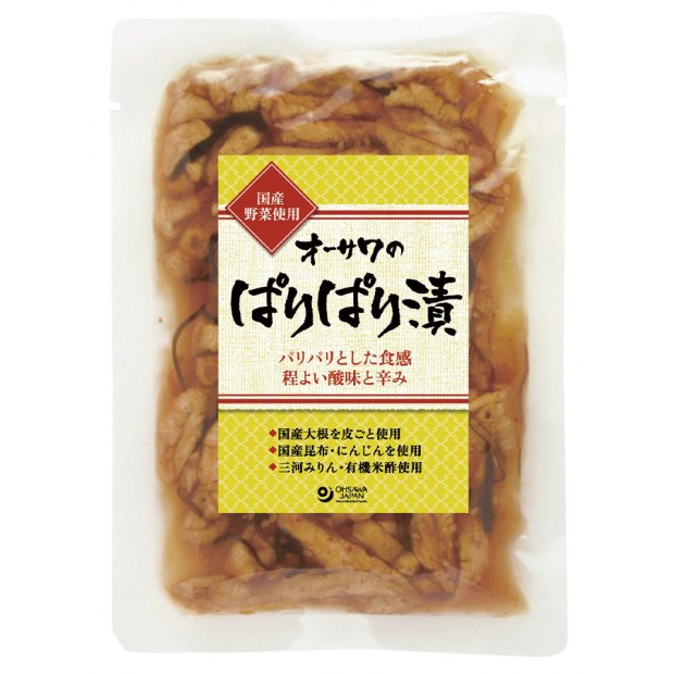 【オーサワジャパン】オーサワのぱりぱり漬　120g