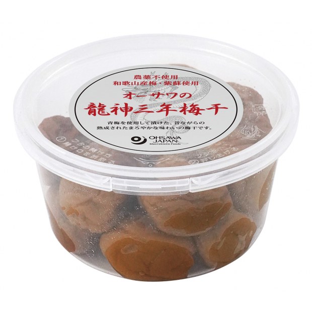 【オーサワジャパン】オーサワの龍神三年梅干　200g