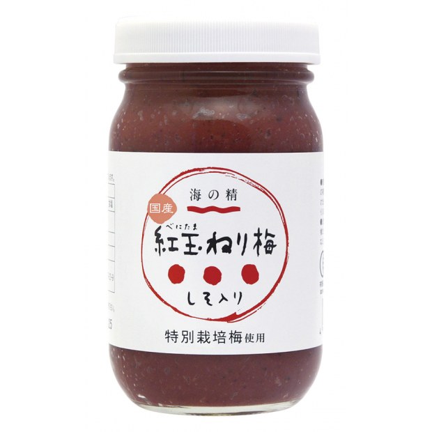 【オーサワジャパン】海の精 特別栽培 紅玉ねり梅(しそ入り)　250g