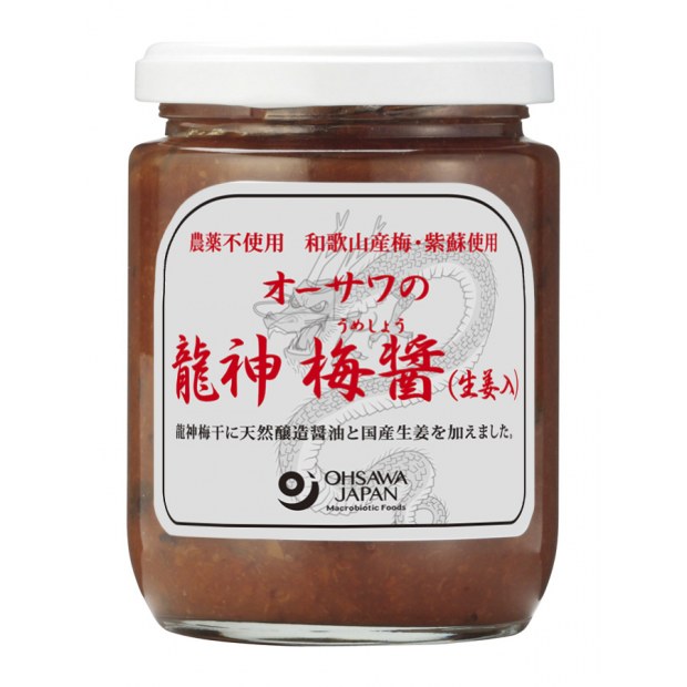 【オーサワジャパン】オーサワの龍神 梅醤(生姜入)　250g