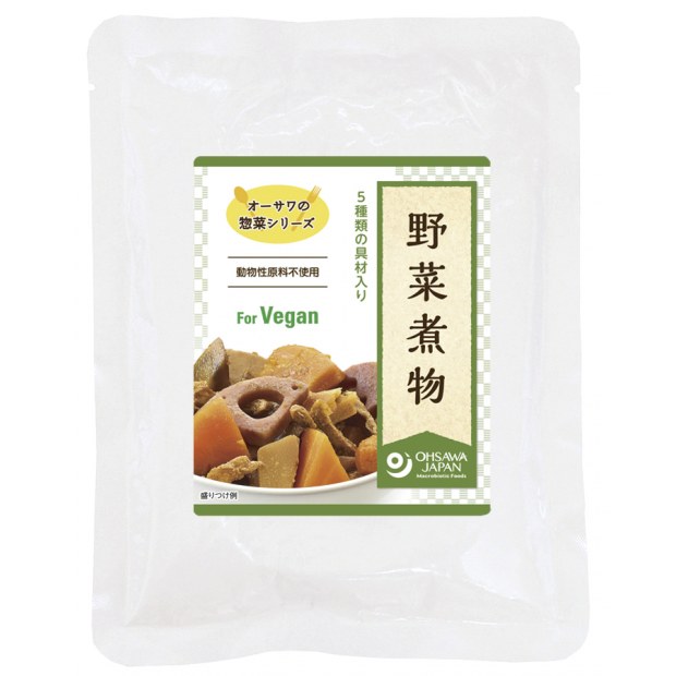 【オーサワジャパン】オーサワの惣菜シリーズ 野菜煮物　100g