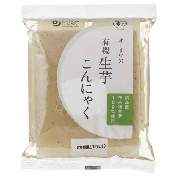 【オーサワジャパン】オーサワの有機生芋 こんにゃく(板)　200g