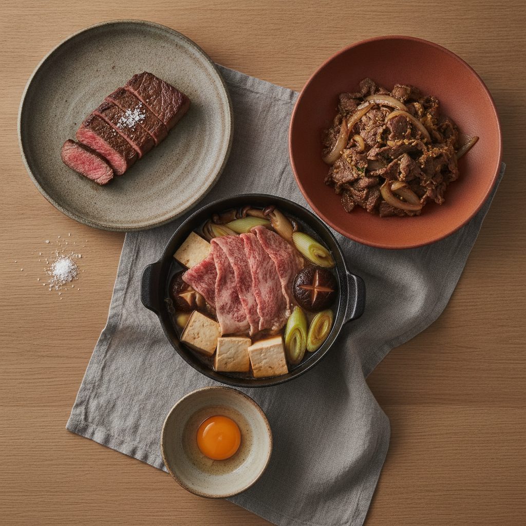 千屋牛 3品セット(イメージ)