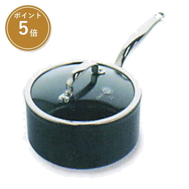 グリーンパン バルセロナプロ ソースパン 18cm(ガラス蓋付)