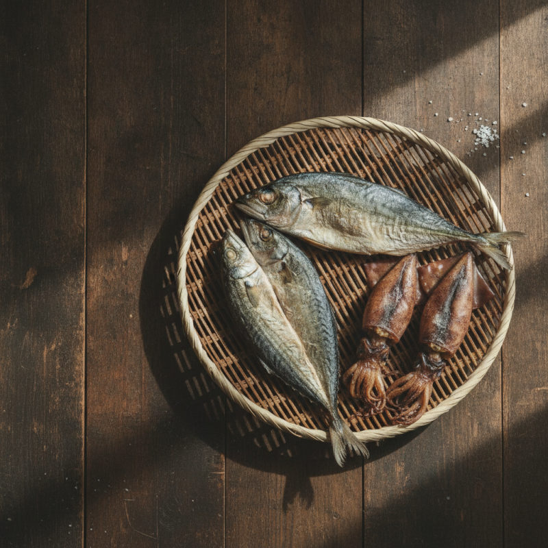 旬の干物 - 焼き魚・いか一夜干しなど魚介の干物