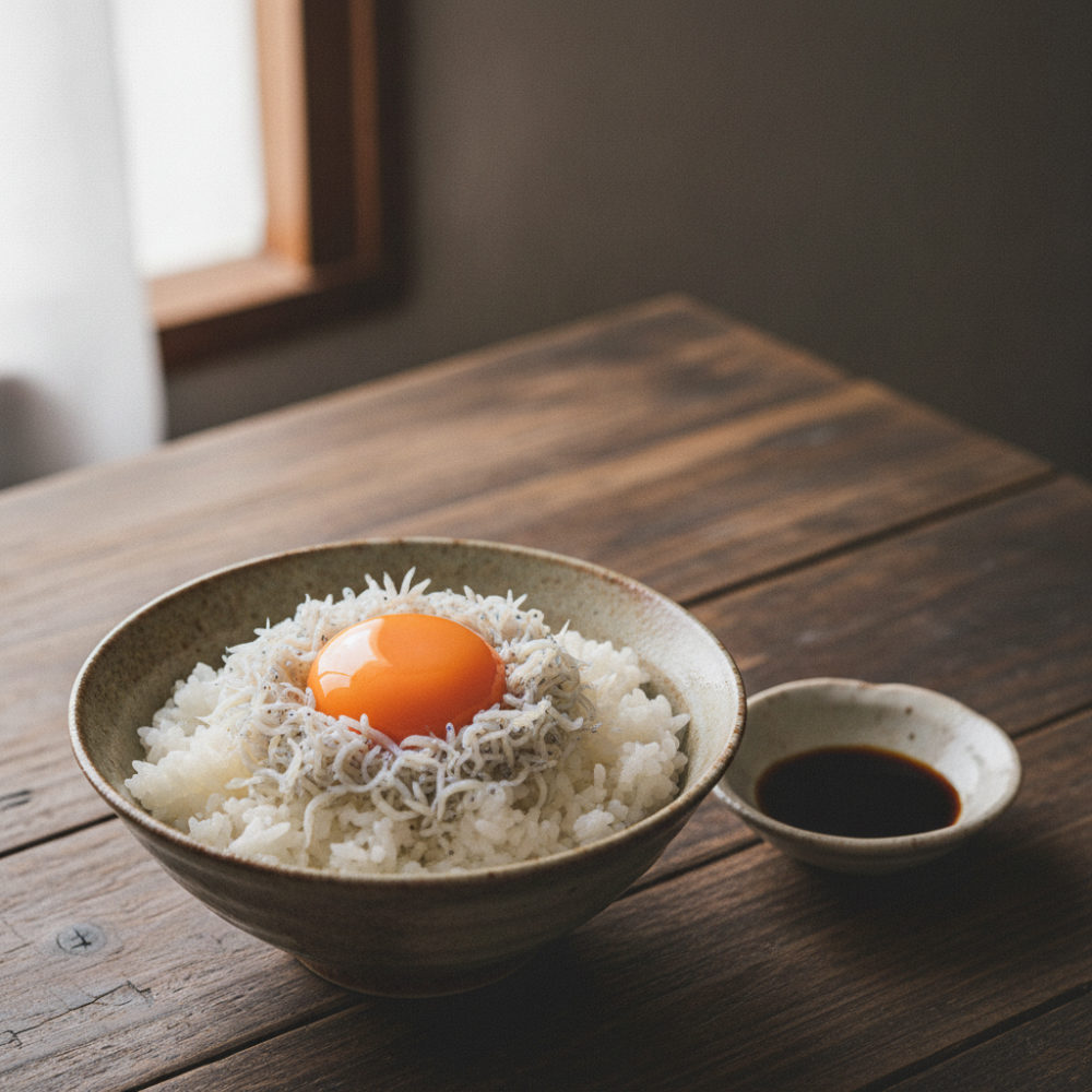 格上げ卵かけご飯